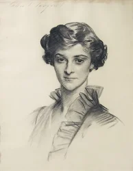 Portrait of Actress Ruth Draper